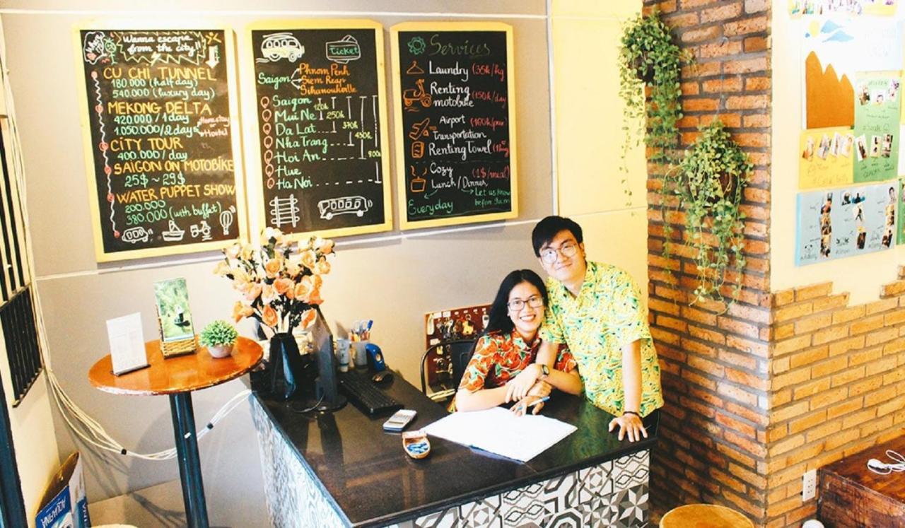 The Art - Vitamin Smiles Hostel Ho Si Minh-város Kültér fotó